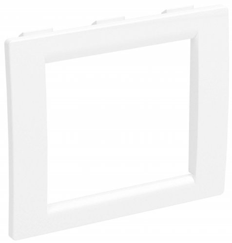 Рамка универсальная для кабель-канала DKC In-liner Front Viva 1-м. 2 мод. белый фото Рамка универсальная для кабель-канала DKC In-liner Front Viva 1-м. 2 мод. белый картинка